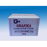 Continuous Form Grafika Small 2 ply ncr