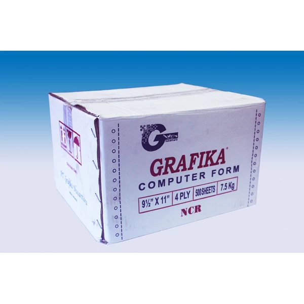Continuous Form Grafikan Small 4 Ply NCR
